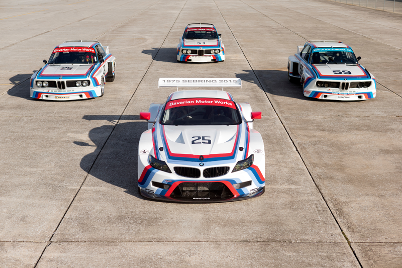 Illustration for article titled BMW Dressed Up The Team RLL Z4M Like The Batmobile For Sebring